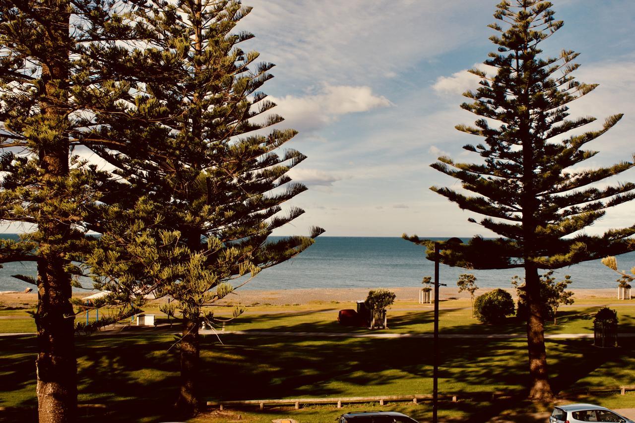 Hotel The Nautilus à Napier Extérieur photo View of the beach from the main street
